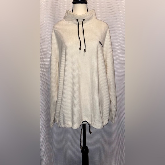 Women’s SHAN oversized cream/white very oversized sweater size Medium - Picture 4 of 16